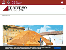 Tablet Screenshot of marengomuseum.it